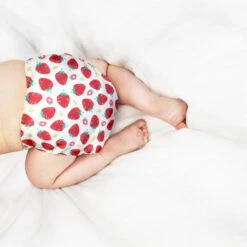 Bambino Mio MioSolo Strawberry Cream Wasbare Luier BM-5SO-SCR -Winkel Voor Babyverzorgingsproducten Bambino Mio MioSolo Strawberry Cream Wasbare Luier BM 5SO SCR 4