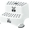 Keeeper Panda Wit 2 Treden Opstapje 10031 -Winkel Voor Babyverzorgingsproducten Keeeper Panda Wit 2 Treden Opstapje 10031