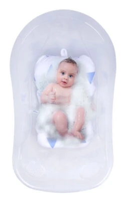 Sevibaby Cozy Triangle Blue Baby Badkussen 69-100 -Winkel Voor Babyverzorgingsproducten Sevibaby Cozy Triangle Blue Baby Badkussen 69 100 3