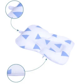 Sevibaby Cozy Triangle Blue Baby Badkussen 69-100 -Winkel Voor Babyverzorgingsproducten Sevibaby Cozy Triangle Blue Baby Badkussen 69 100 5