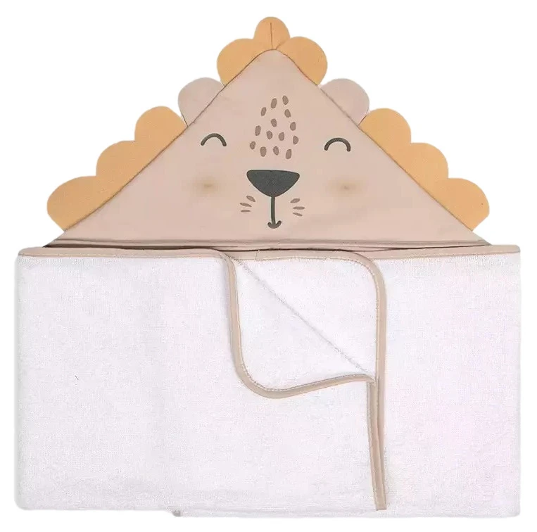 Albero Mio Animals & Love Lion 50 X 120 Cm Bamboo Badcape A002