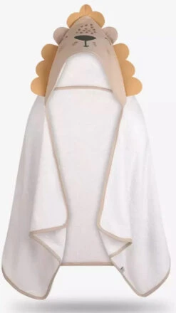 Albero Mio Animals & Love Lion 50 X 120 Cm Bamboo Badcape A002 -Winkel Voor Babyverzorgingsproducten albero mio animals love lion 70 x 120 cm bamboo badcape a002 2