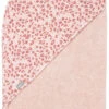 Bébé-jou Bebe-Jou Leopard Pink Badcape 3010123 -Winkel Voor Babyverzorgingsproducten bebe jou leopard pink badcape