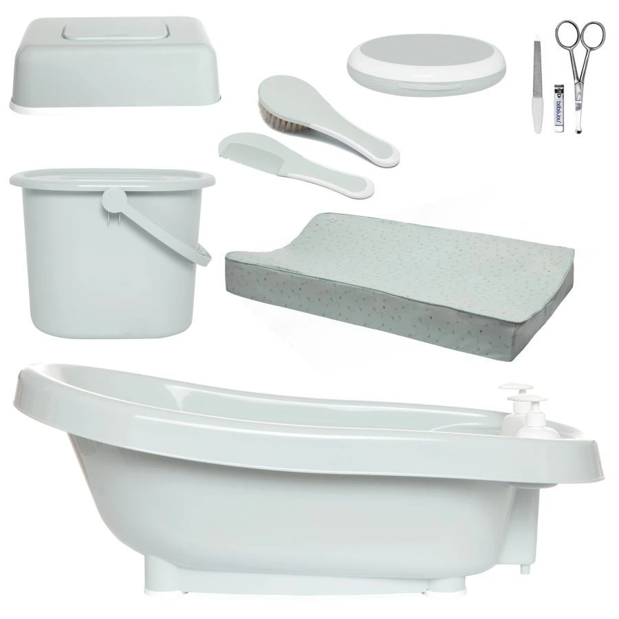 Bébé-jou Bebe-Jou Sky Green De Luxe Thermo Badset 4996055 3 Bébé-jou Bebe-Jou Sky Green De Luxe Thermo Badset 4996055