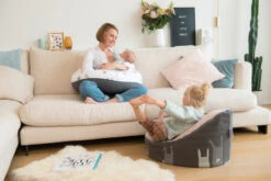 Doomoo Buddy Bear Grey Voedingskussen B04 -Winkel Voor Babyverzorgingsproducten doomoo buddy bear grey voedingskussen b04 2