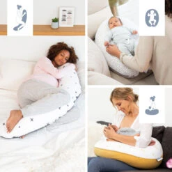 Doomoo Comfy Big Tetra Grey Voedingskussen 35 001 021 -Winkel Voor Babyverzorgingsproducten doomoo buddy voedingskussen 5