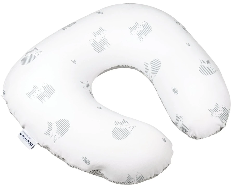 Doomoo Softy Fox Grey Voedingskussen S03 3 Doomoo Softy Fox Grey Voedingskussen S03