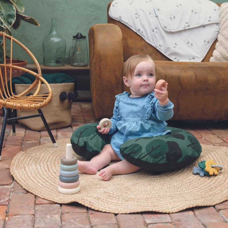 Doomoo Softy Green Forest Voedingskussen S80 5 Doomoo Softy Green Forest Voedingskussen S80 - Afbeelding 3