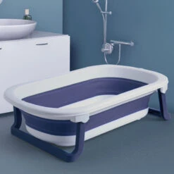 Eco Toys Blauw Opvouwbaar Badje CHW1004AB -Winkel Voor Babyverzorgingsproducten eco toys blauw opvouwbaar badje chw1004ab donkerblauw2