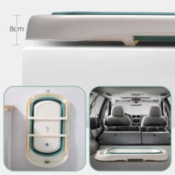 Eco Toys Blauw Opvouwbaar Badje CHW1004AB -Winkel Voor Babyverzorgingsproducten eco toys mint opvouwbaar badje chw1004am 3