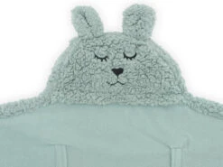 Jollein Bunny Ash Green Wikkeldeken 032-566-66018 -Winkel Voor Babyverzorgingsproducten jollein bunny ash green wikkeldeken 032 566 66018 3