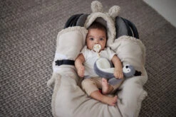 Jollein Bunny Nougat Wikkeldeken 032-566-66019 -Winkel Voor Babyverzorgingsproducten jollein bunny nougat wikkeldeken 032 566 66019 5