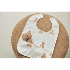 Jollein Teddy Bear 2-pack Waterproof Slabber 029-864-66095 -Winkel Voor Babyverzorgingsproducten jollein teddy bear 2 pack waterproof slabber 029 864 66095 .5