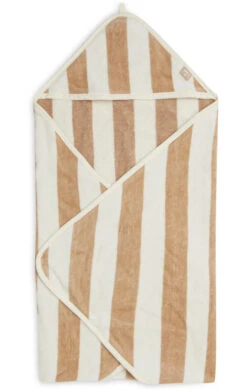 Jollein Terry Stripe Biscuit 75 X 75 Cm Badcape 534-514-67000 -Winkel Voor Babyverzorgingsproducten jollein terry stripe biscuit 75 x 75 cm badcape 534 514 67000 3
