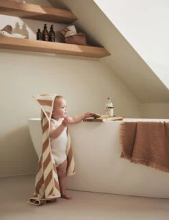 Jollein Terry Stripe Biscuit 75 X 75 Cm Badcape 534-514-67000 -Winkel Voor Babyverzorgingsproducten jollein terry stripe biscuit 75 x 75 cm badcape 534 514 67000 7