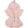 Label Label Blush Pink Badstof/Hydrofiel Badjas LLTT-934666 -Winkel Voor Babyverzorgingsproducten lltt 934666 bath robe blush pink 02