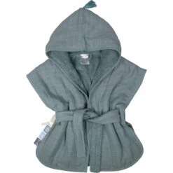 Label Label Silver Blue Badstof/Hydrofiel Badjas LLTT-934673