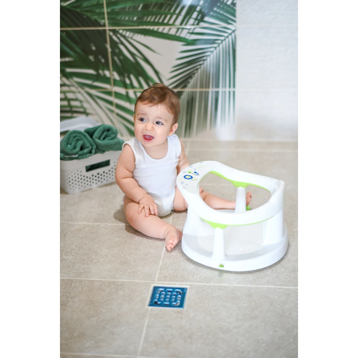 Lorelli Happy Bubbles Bear Grey Badring 1013095-0001 5 Lorelli Happy Bubbles Bear Grey Badring 1013095-0001 - Afbeelding 3