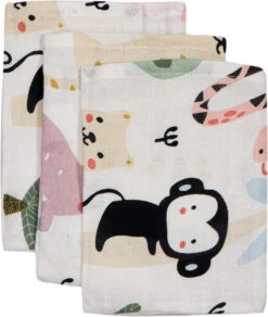 Blush & Blossom Animal Hydrofiel Starterset TR-BB4049 -Winkel Voor Babyverzorgingsproducten mamaloes blush blossom muslin baby starter pack animal 03