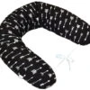 MamaLoes Amy Arrow Zwart Met Witte Pijltjes Voedingskussen 68378 -Winkel Voor Babyverzorgingsproducten mamaloes amy arrow zwart met witte pijltjes voedingskussen 68378