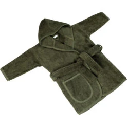 MamaLoes Badstof Groen 1-2jr Badjas ML010308 -Winkel Voor Babyverzorgingsproducten mamaloes badstof groen 0 1jr badjas ml010307 04 1