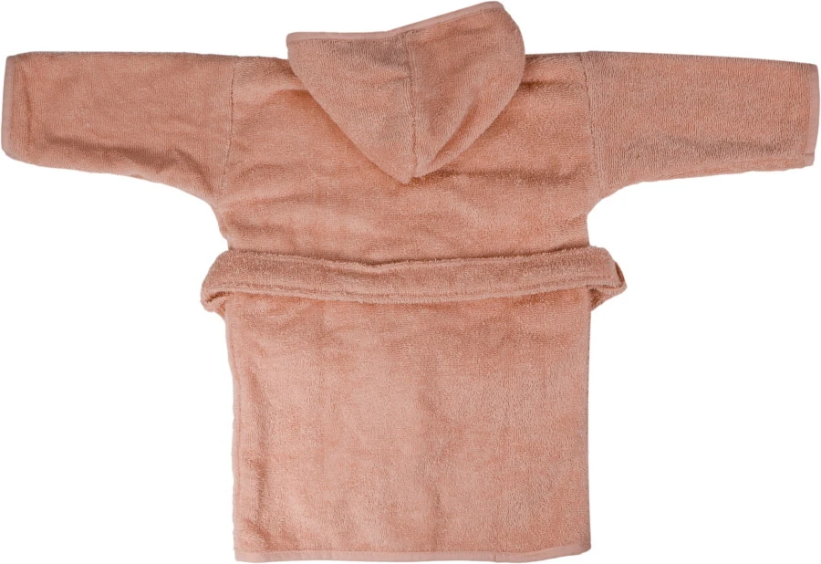 MamaLoes Badstof Light Pink 1-2jr Badjas ML5385 6 MamaLoes Badstof Light Pink 1-2jr Badjas ML5385 - Afbeelding 4