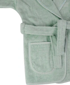 MamaLoes Badstof Stone Green 1-2jr Badjas ML5387 -Winkel Voor Babyverzorgingsproducten mamaloes badstof stone green 1 2jr badjas ml5387 05