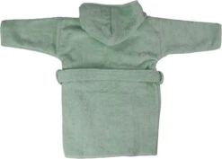 MamaLoes Badstof Stone Green 1-2jr Badjas ML5387 -Winkel Voor Babyverzorgingsproducten mamaloes badstof stone green 1 2jr badjas ml5387 07