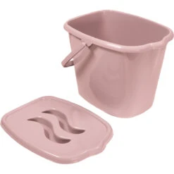 MamaLoes Licht Roze Badset -Winkel Voor Babyverzorgingsproducten mamaloes licht roze luieremmer ml050304 1 4