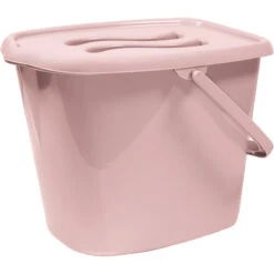 MamaLoes Licht Roze Badset -Winkel Voor Babyverzorgingsproducten mamaloes licht roze luieremmer ml050304 3 4