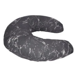 MamaLoes Marmer Zwart Medium Voedingskussen ML2022 9 MamaLoes Marmer Zwart Medium Voedingskussen ML2022 -Winkel Voor Babyverzorgingsproducten mamaloes marble black voedingskussen ml2022 3 1
