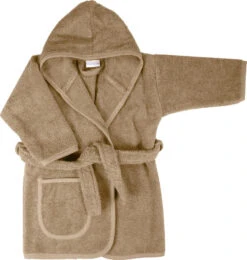 MamaLoes Badstof Nougat 0-1jr Badjas ML010301