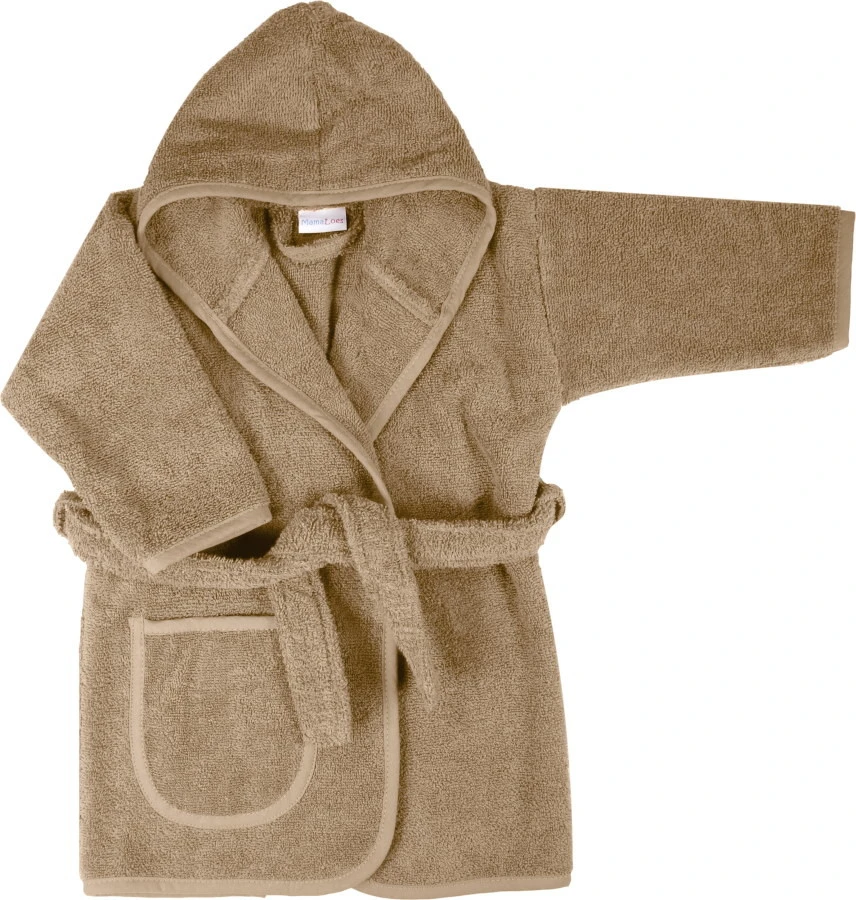 MamaLoes Badstof Nougat 0-1jr Badjas ML010301 3 MamaLoes Badstof Nougat 0-1jr Badjas ML010301