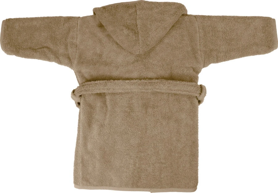 MamaLoes Badstof Nougat 0-1jr Badjas ML010301 5 MamaLoes Badstof Nougat 0-1jr Badjas ML010301 - Afbeelding 3