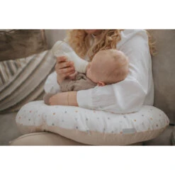 MamaLoes Paddenstoeltjes Medium Voedingskussen ML020304 -Winkel Voor Babyverzorgingsproducten mamaloes stippen medium voedingskussen ml020303 13 3