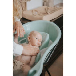 MamaLoes Stone Green Badset Incl. Zwarte Badstandaard -Winkel Voor Babyverzorgingsproducten mamaloes stone green badje ml050308 06 11