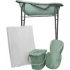 MamaLoes Stone Green Badset Incl. Graphite Badstandaard -Winkel Voor Babyverzorgingsproducten mamaloes stone green badset incl. graphite badstandaard wit kussen