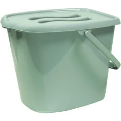 MamaLoes Stone Green Badset Incl. Zwarte Badstandaard -Winkel Voor Babyverzorgingsproducten mamaloes stone green luieremmer ml050310 2 1