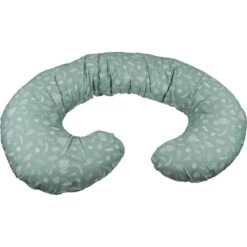 MamaLoes Botanical Animals Stone Green C-vorm Voedingskussen ML020411 -Winkel Voor Babyverzorgingsproducten ml020411 03