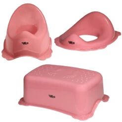 Tryco Pink 3-Delige Toilet Trainingsset