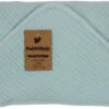 Petit Villain Hydrofiel Mint Badcape -Winkel Voor Babyverzorgingsproducten petit villain hydrofiel mint badcape
