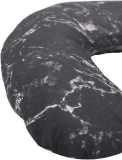 MamaLoes Marmer Zwart Medium Voedingskussen ML2022 10 MamaLoes Marmer Zwart Medium Voedingskussen ML2022 -Winkel Voor Babyverzorgingsproducten print voedingskussen marble black