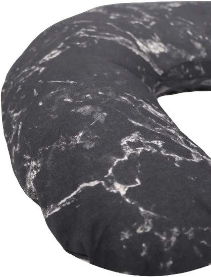 MamaLoes Marmer Zwart Medium Voedingskussen ML2022 6 MamaLoes Marmer Zwart Medium Voedingskussen ML2022 - Afbeelding 4