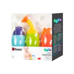 Sassy Easy Squeezies 3 Stuks Waterspeelgoed S13050 -Winkel Voor Babyverzorgingsproducten sassy easy squeezies 3 stuks waterspeelgoed 1