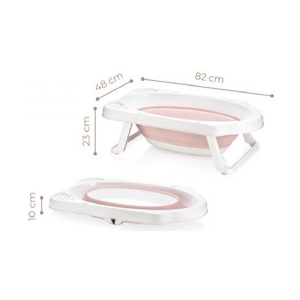 Sevibaby Roze 3-delige Opvouwbare Badset 368-2 7 Sevibaby Roze 3-delige Opvouwbare Badset 368-2 - Afbeelding 5