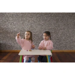 Silly Billyz Towel Antique Pink Messy Eater Slab 117318 -Winkel Voor Babyverzorgingsproducten silly billy slab sfeer 5 1 2