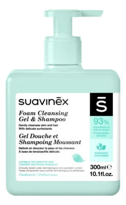 Suavinex 300ml Baby Bad Set SXSSET901723 -Winkel Voor Babyverzorgingsproducten suavinex baby 300ml foam gel en shampoo sxzcos078603 .1