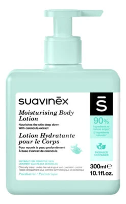Suavinex 300ml Baby Bad Set SXSSET901723 -Winkel Voor Babyverzorgingsproducten suavinex baby 300ml hydraterende body lotion sxzcos078610 .1 1