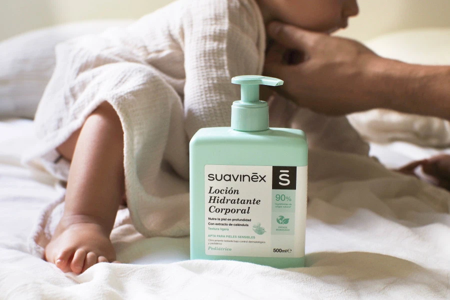 Suavinex Baby 500ml Hydraterende Body Lotion SXZCOS066914 4 Suavinex Baby 500ml Hydraterende Body Lotion SXZCOS066914 - Afbeelding 2