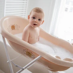 Tryco Swan Ivy Pink Anti-Slip Badje TR-412621 -Winkel Voor Babyverzorgingsproducten tryco leopard lenny sand anti slip badje tr 412624 01 sfeer1 2